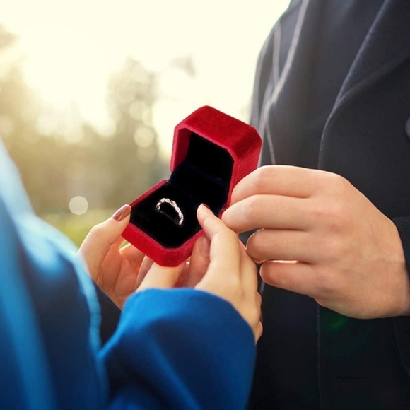 Vintage Citrine Raindrop Diamond Baguette Ring 18k RG - Picture 5 of 6